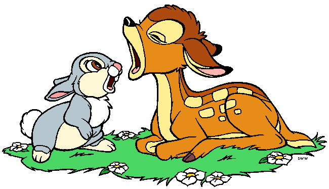 disney clipart- bambi group - photo #35