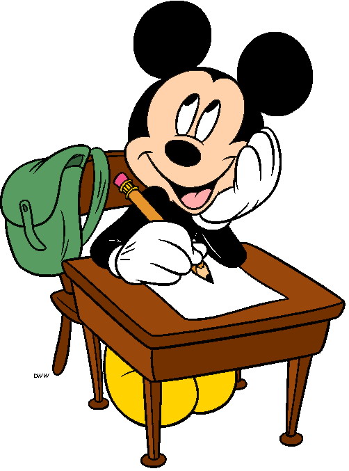 clipart scuola disney - photo #1